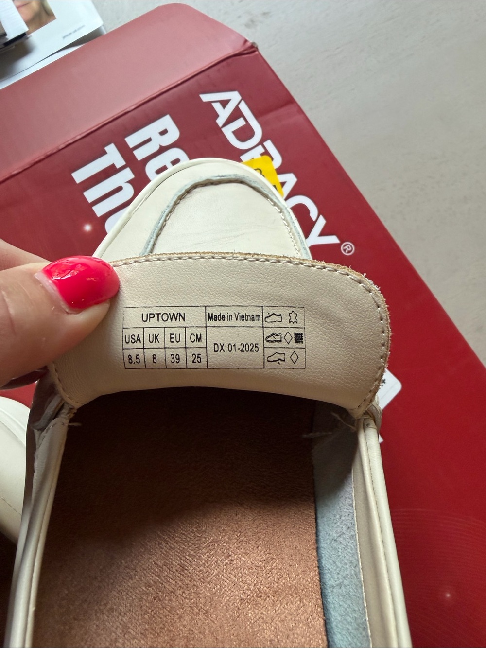 Vionic Uptown Loafer in Cream - Picture 5 of 7